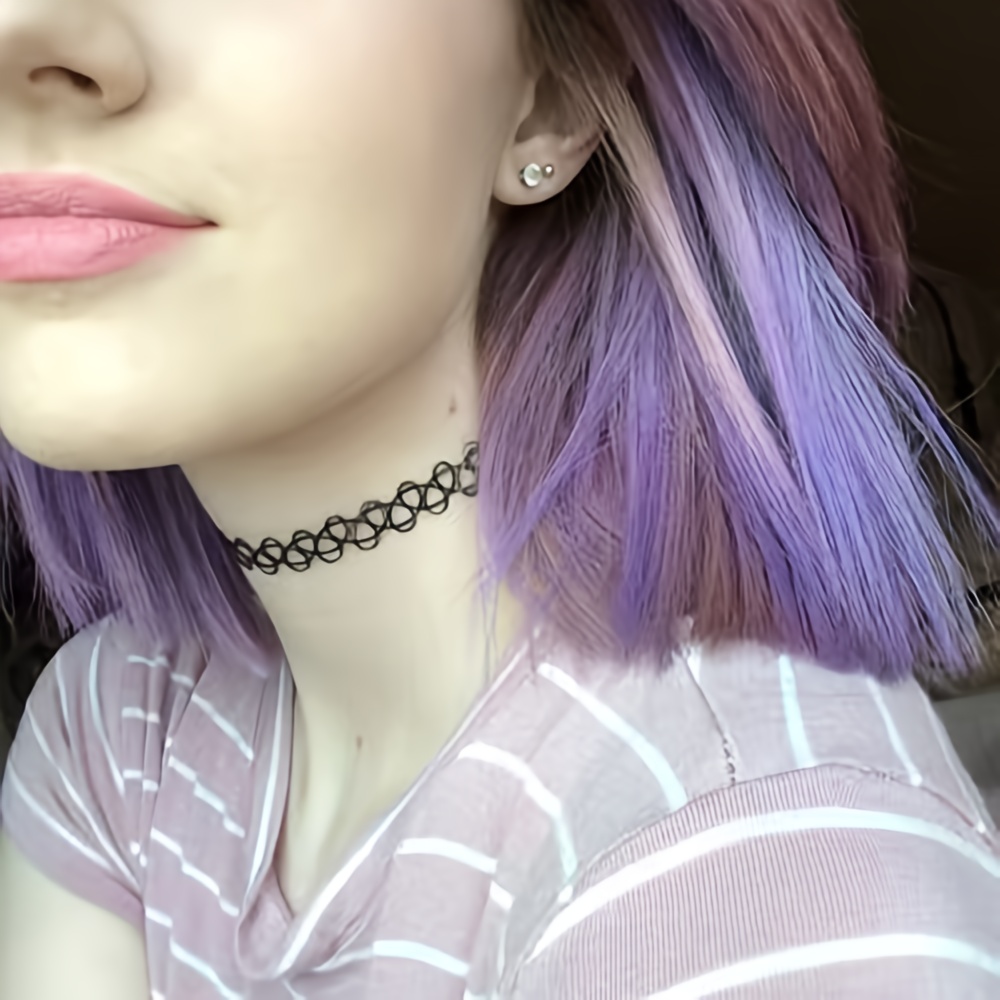 2pcs Handmade Gothic Y2K Choker Necklace Set